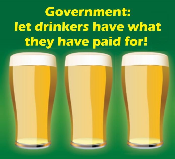 CAMRA column: CAMRA tells Government: “Make Mine a Pint!”