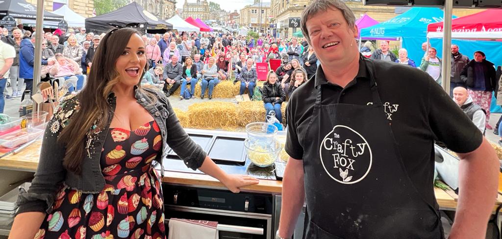 Thousands savour return of Accrington Food Festival