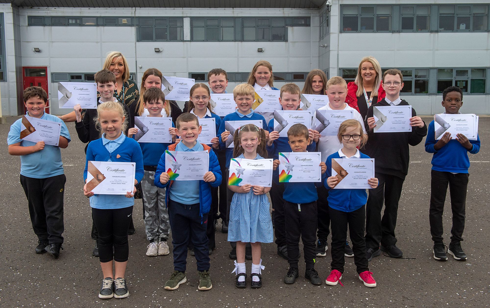 Ayr school complete Junior Duke Award