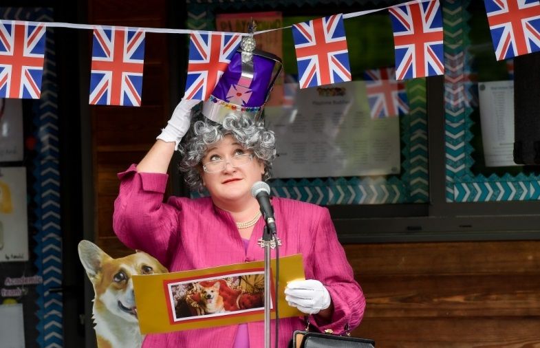 Jubilee celebration picnic at St Catherine's Prep School