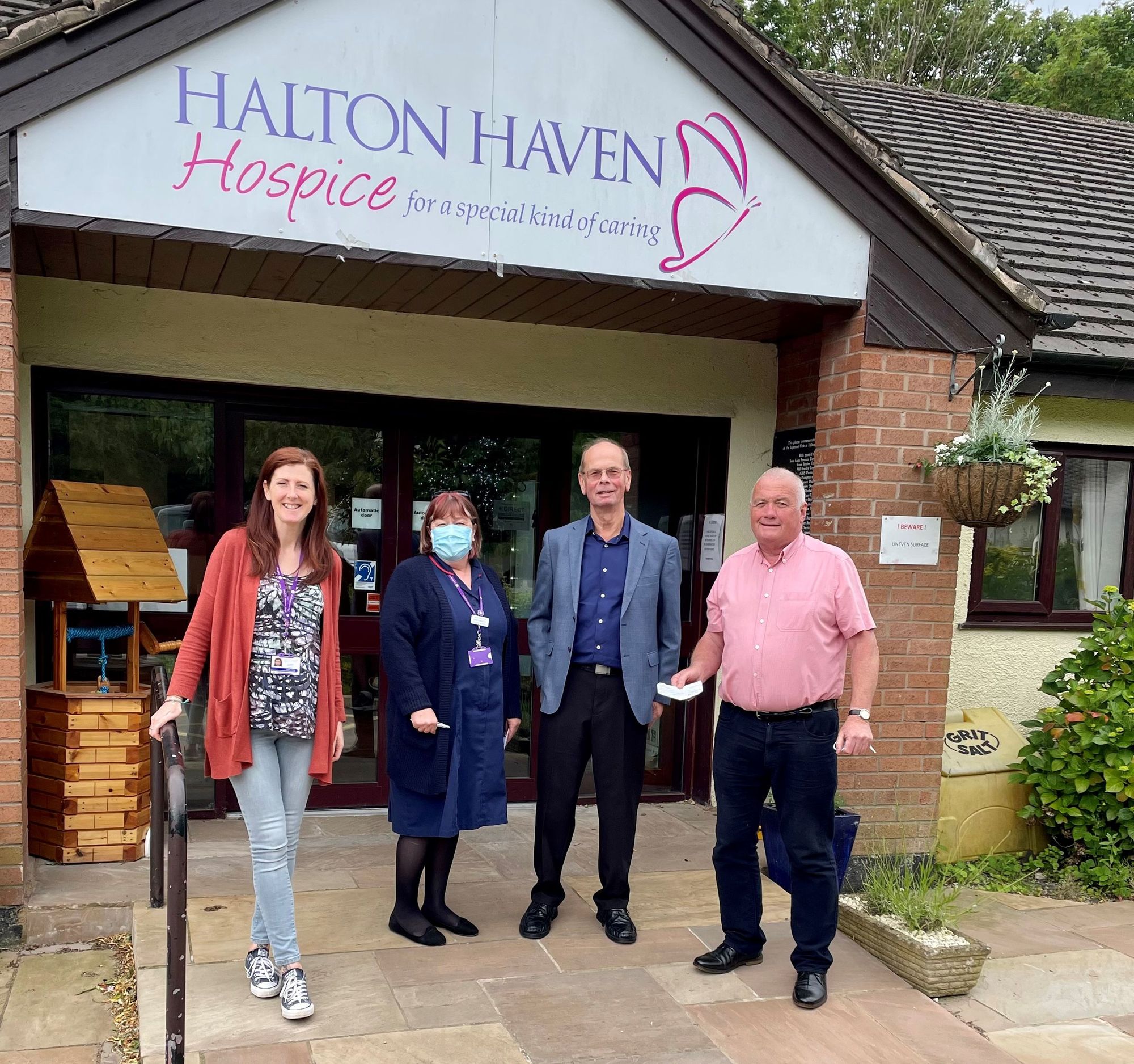 Widnes Walking Football Club tournament raises funds for hospice