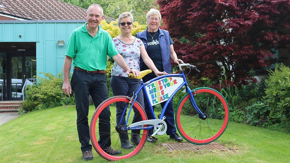 Mechanical whizz Margaret, 79, upcycles bikes for Risley hospice
