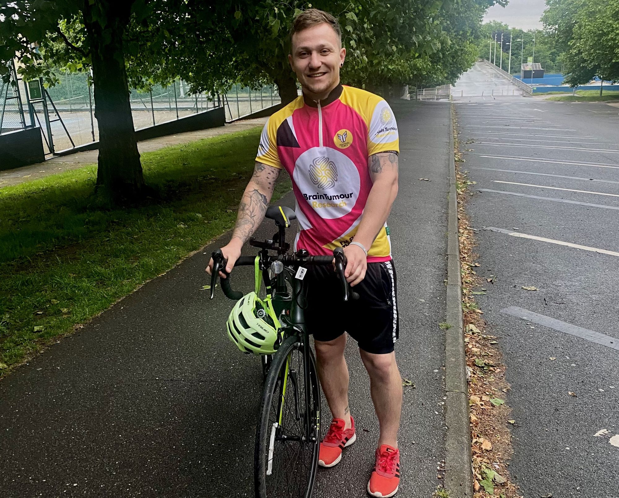 Bereaved Worcestershire brother's charity cycle in memory of teen sister