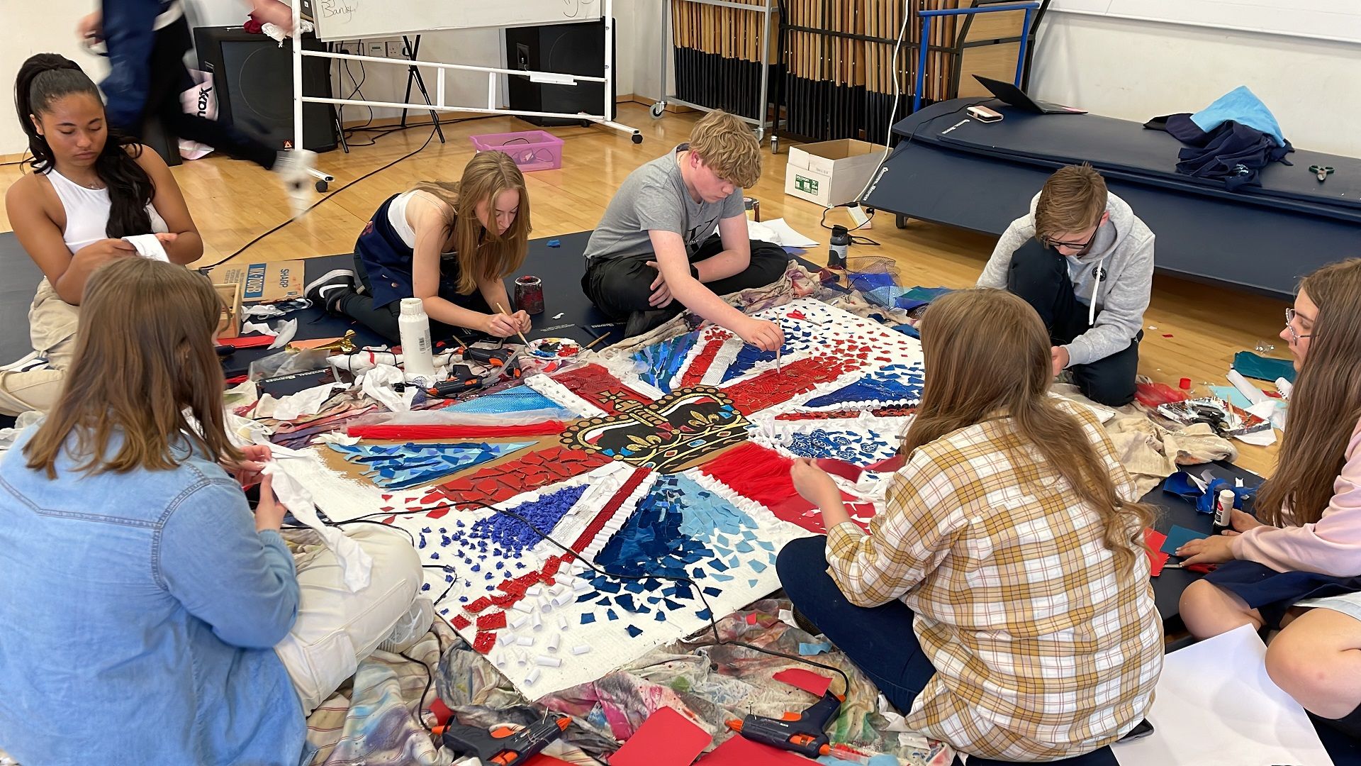 Witham school creates a time capsule for the Platinum Jubilee