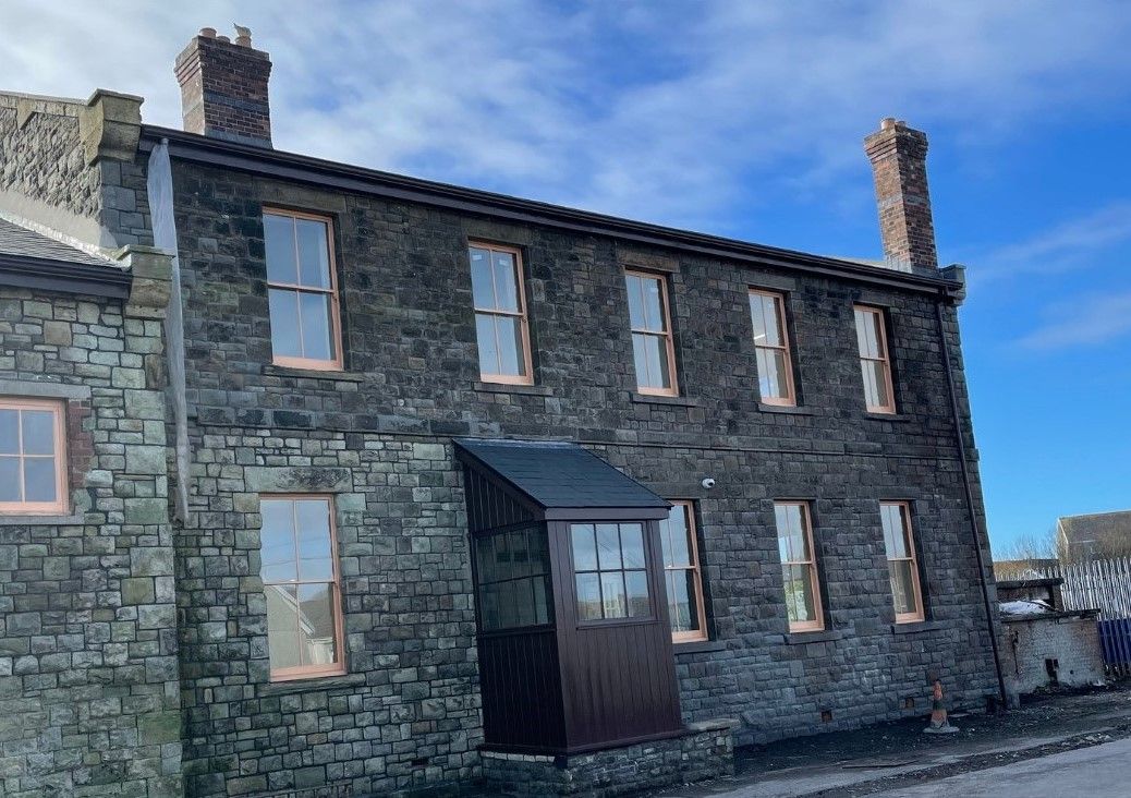 Restoration underway of listed railway station building in Llanelli