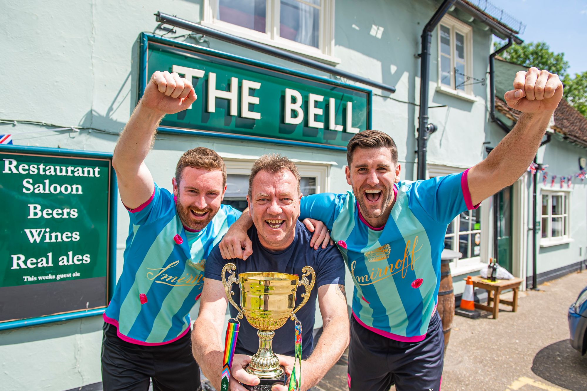 Braintree publican shoots and scores for charity