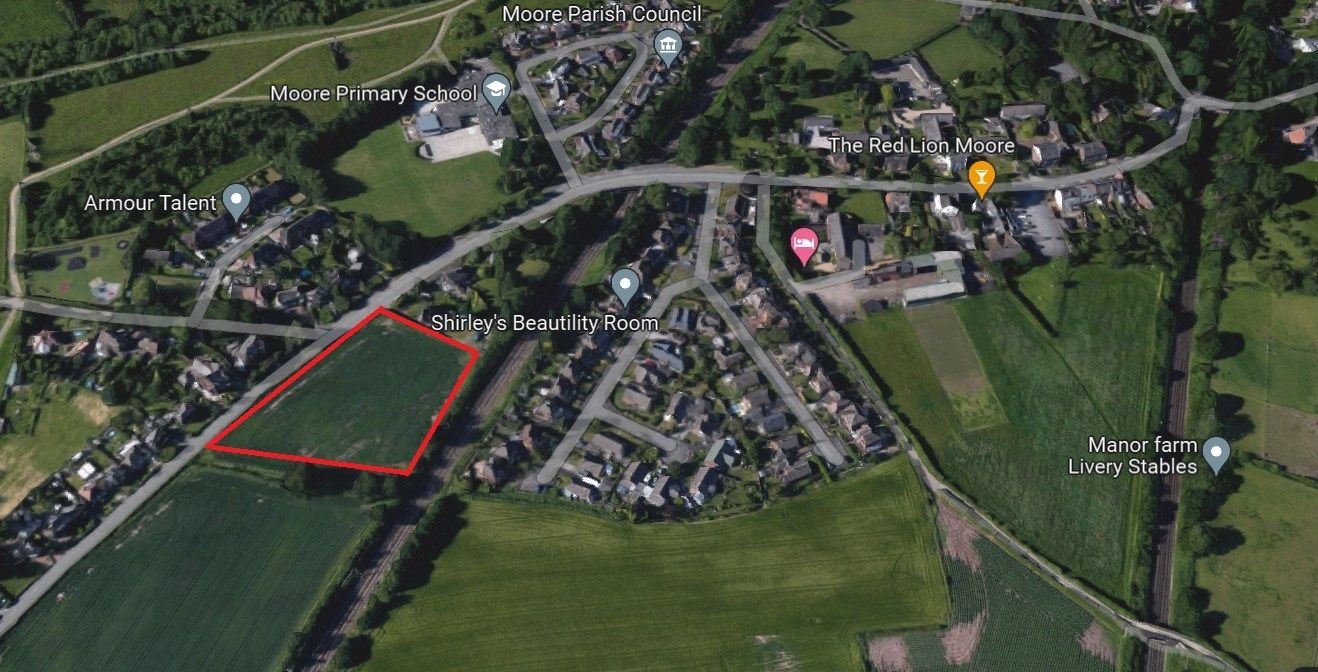 Detached houses proposed for Moore farmland