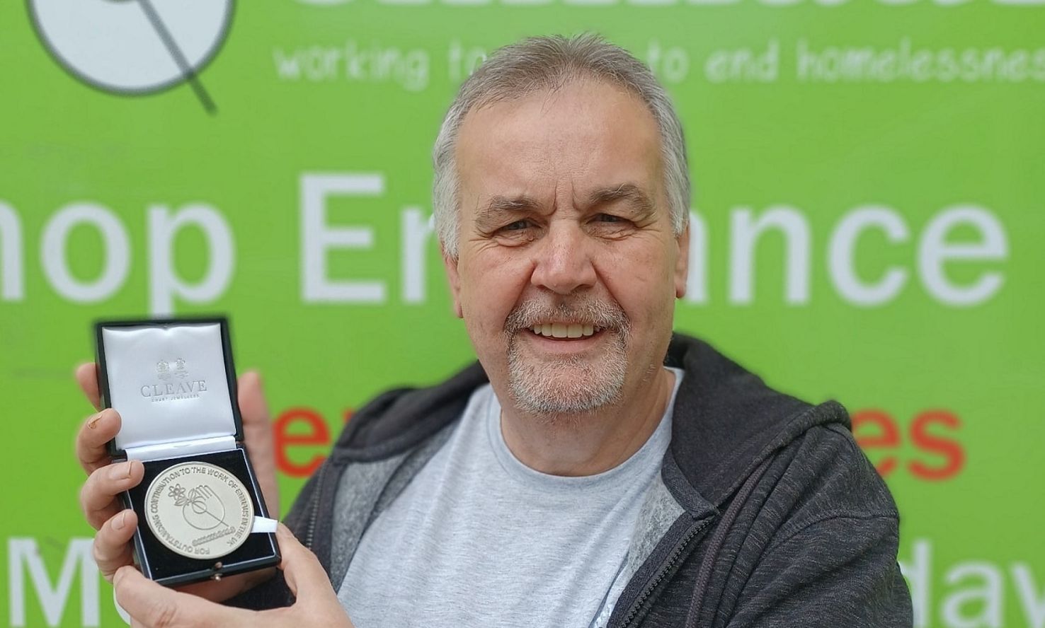 Hinckley resident awarded for 'long-standing involvement' with homeless charity
