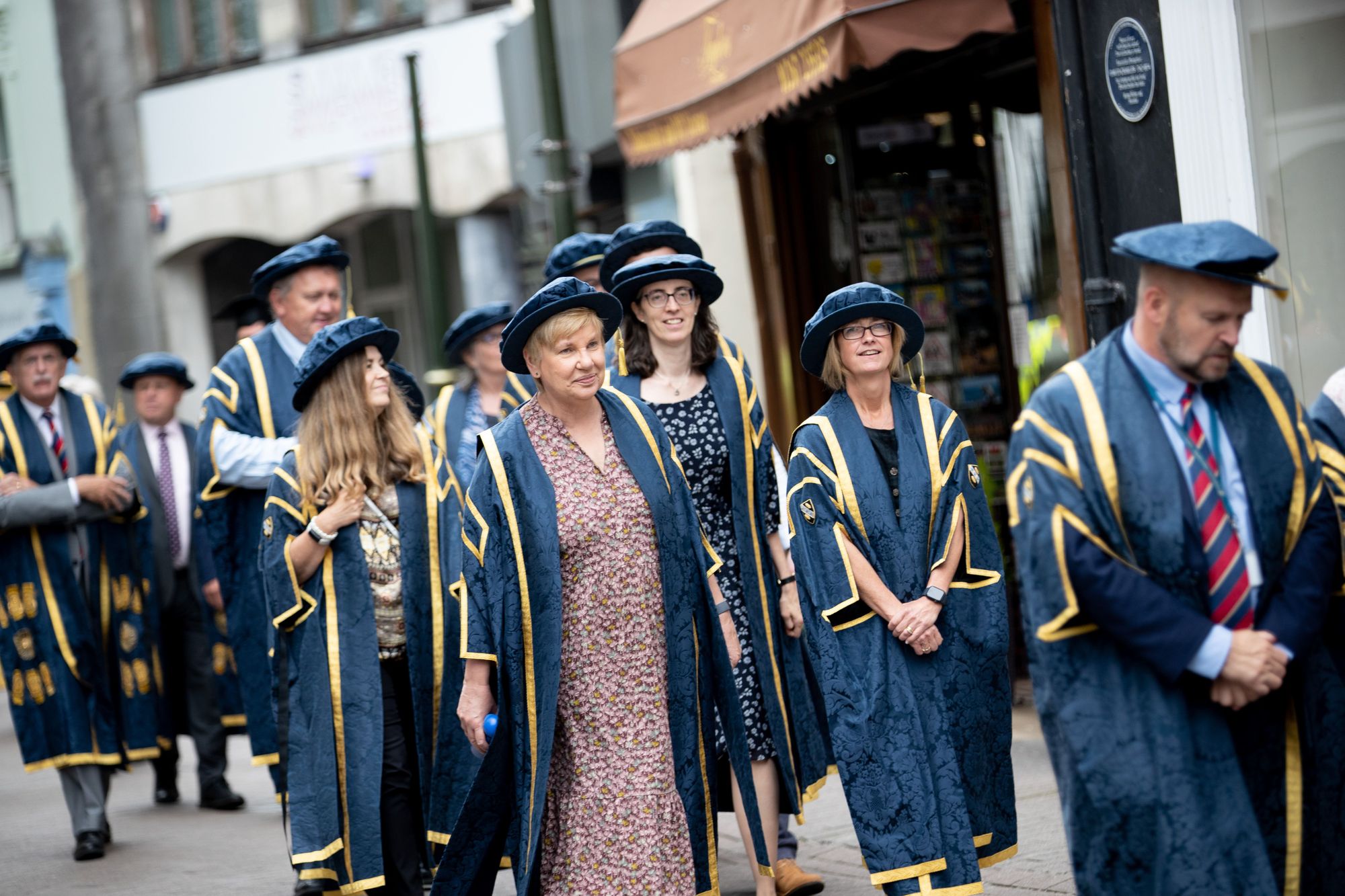 Carmarthen procession and service celebrates 200 years of university's higher education