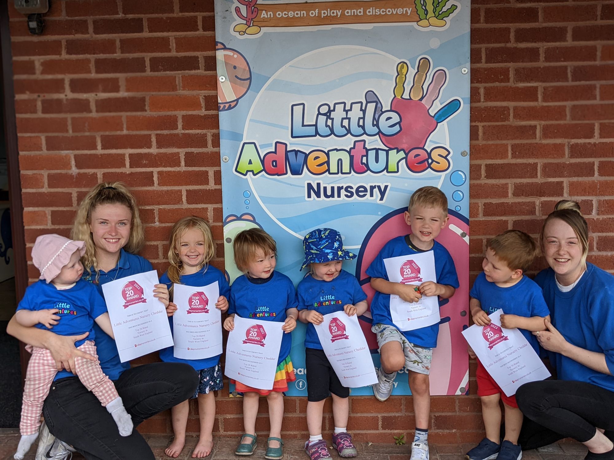 Cheddar nursery celebrates winning top accolade in South West