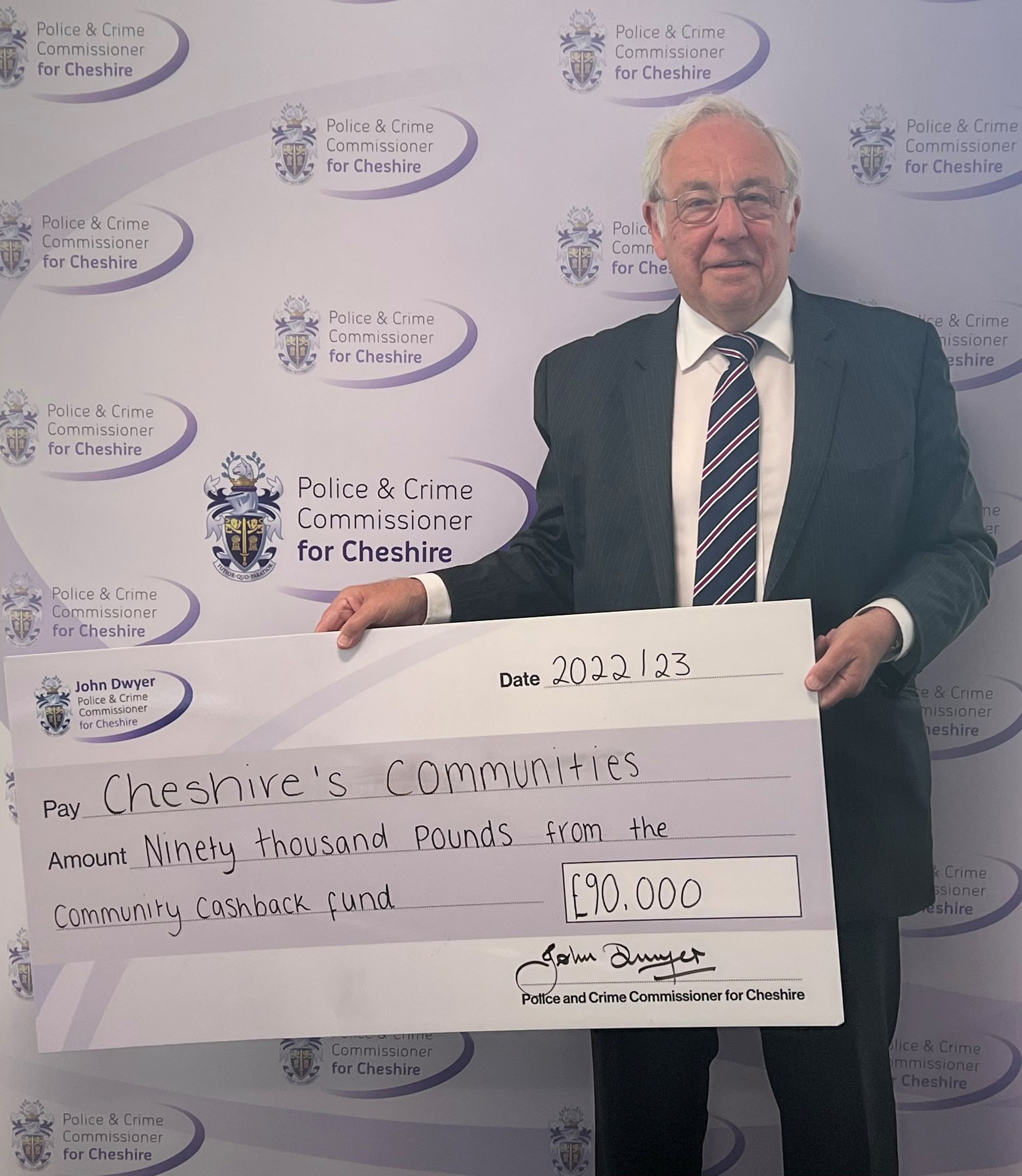 Money seized from Cheshire criminals to be spent in Communities