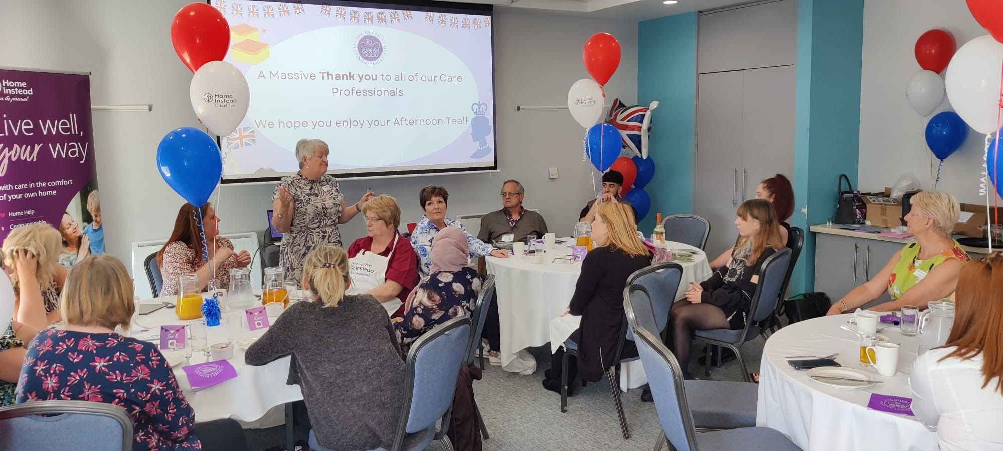 Home Instead Luton and Central Bedfordshire care professionals invited to afternoon tea