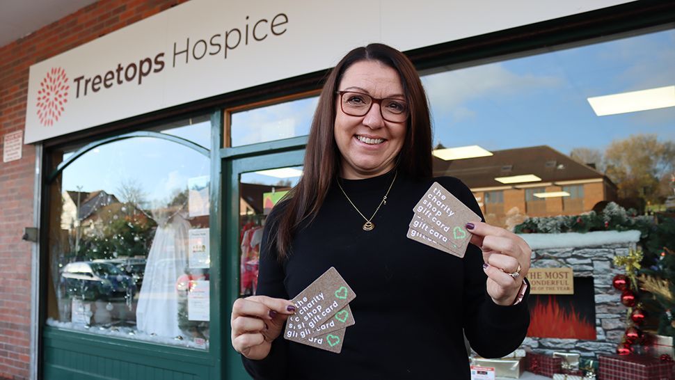 Hospice signs up to Charity Shop Gift Card scheme