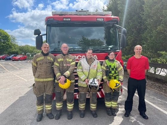 HWFRS firefighters qualify for national competition after dramatic contest in Telford