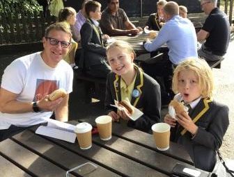 Greenbank Preparatory School hosts Father's Day breakfast