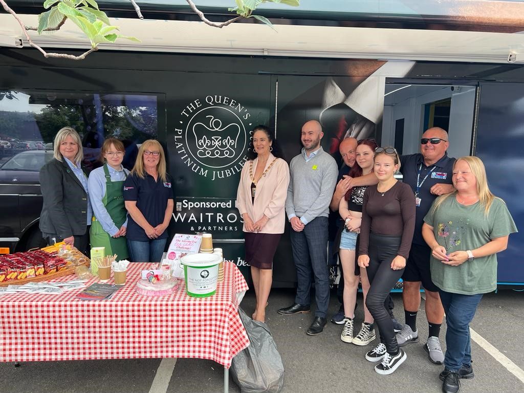 The Not Forgotten charity visit Formby on 'Anyone For Tea' tour