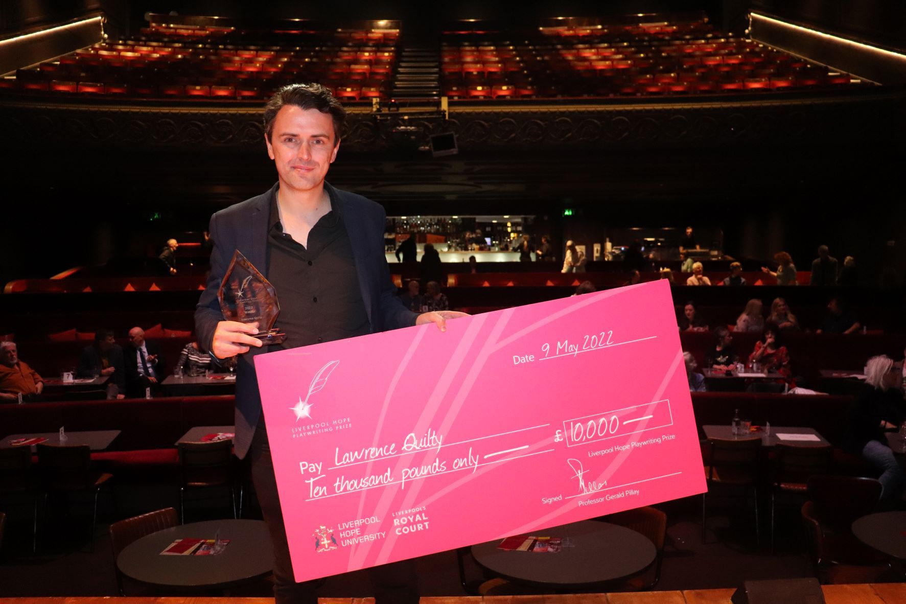 Winner of £10,000 Liverpool Hope National Playwriting prize announced