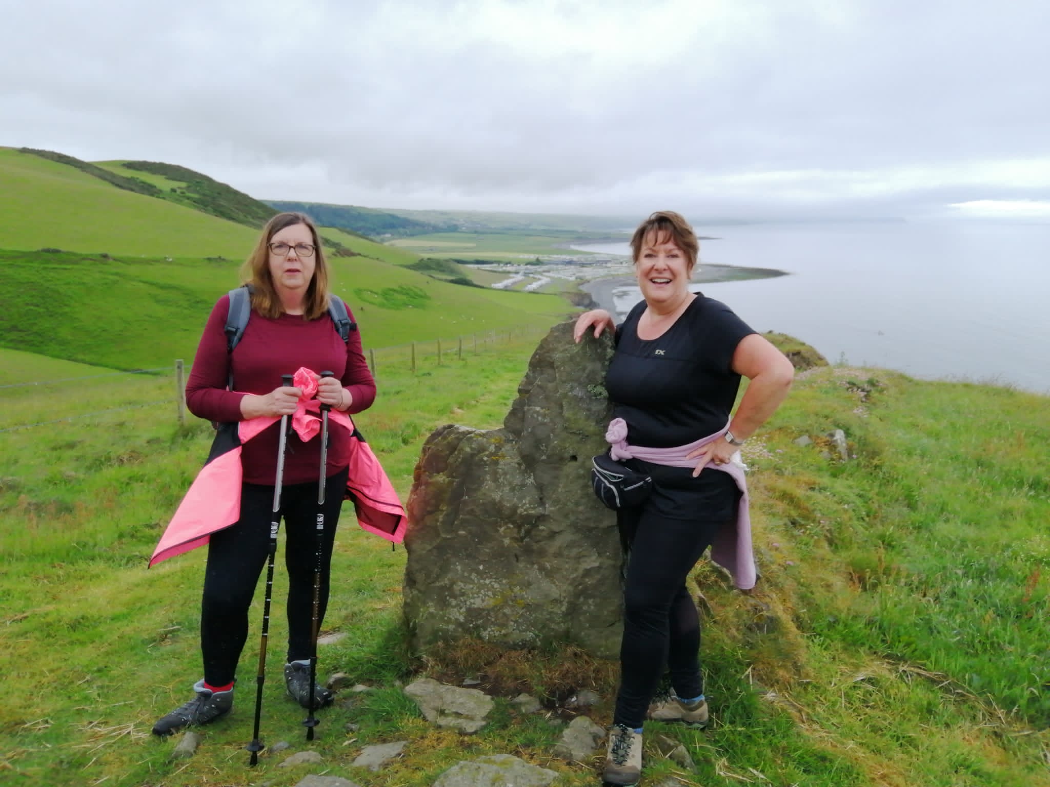 Cancer nurses 85-mile coastal walk for Bronglais Chemo Appeal