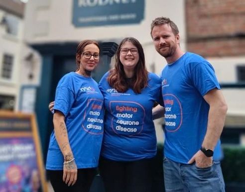 Team members of The Admiral Rodney will take on Yorkshire Three Peaks Challenge for charity