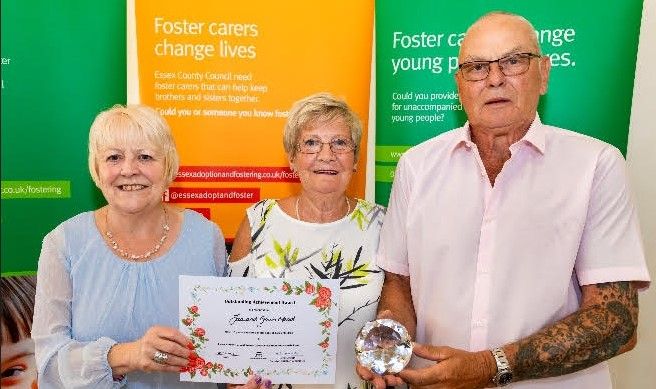 Chelmsford foster parents recognised for 38 years of care