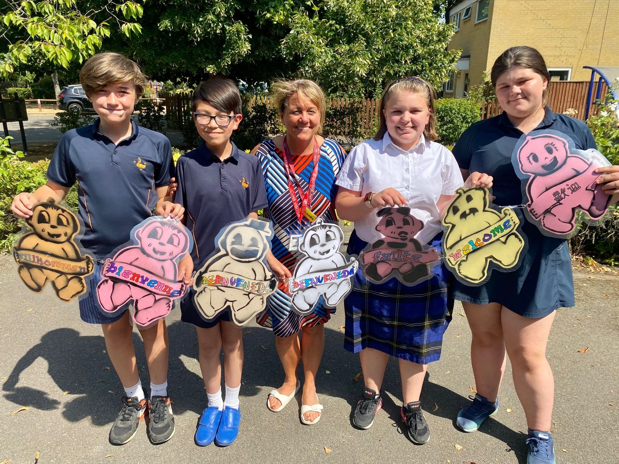 Chelmsford school children help mums-to-be feel more welcome