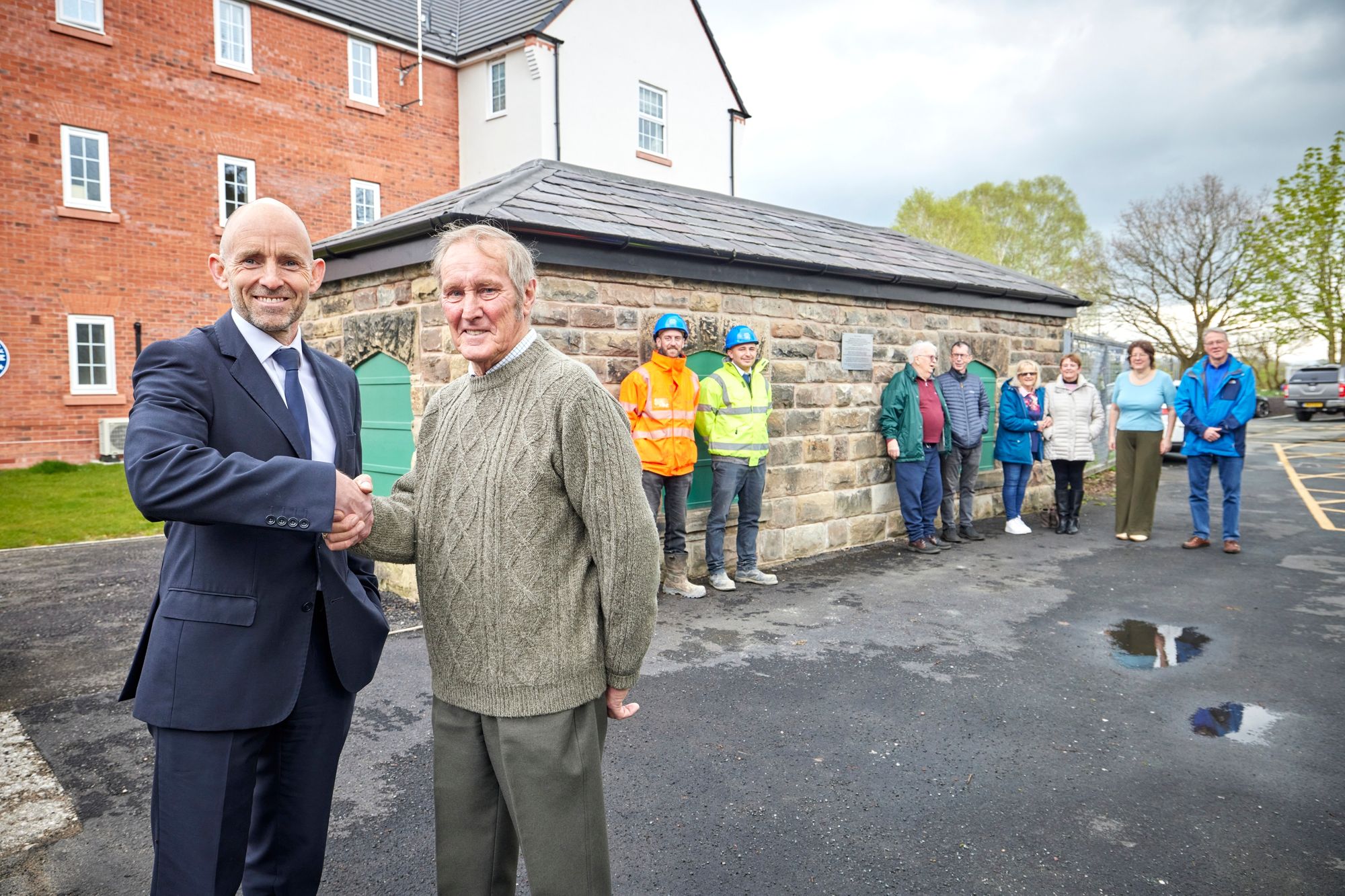 Restoration project opens new chapter for Chelford Station coal shed