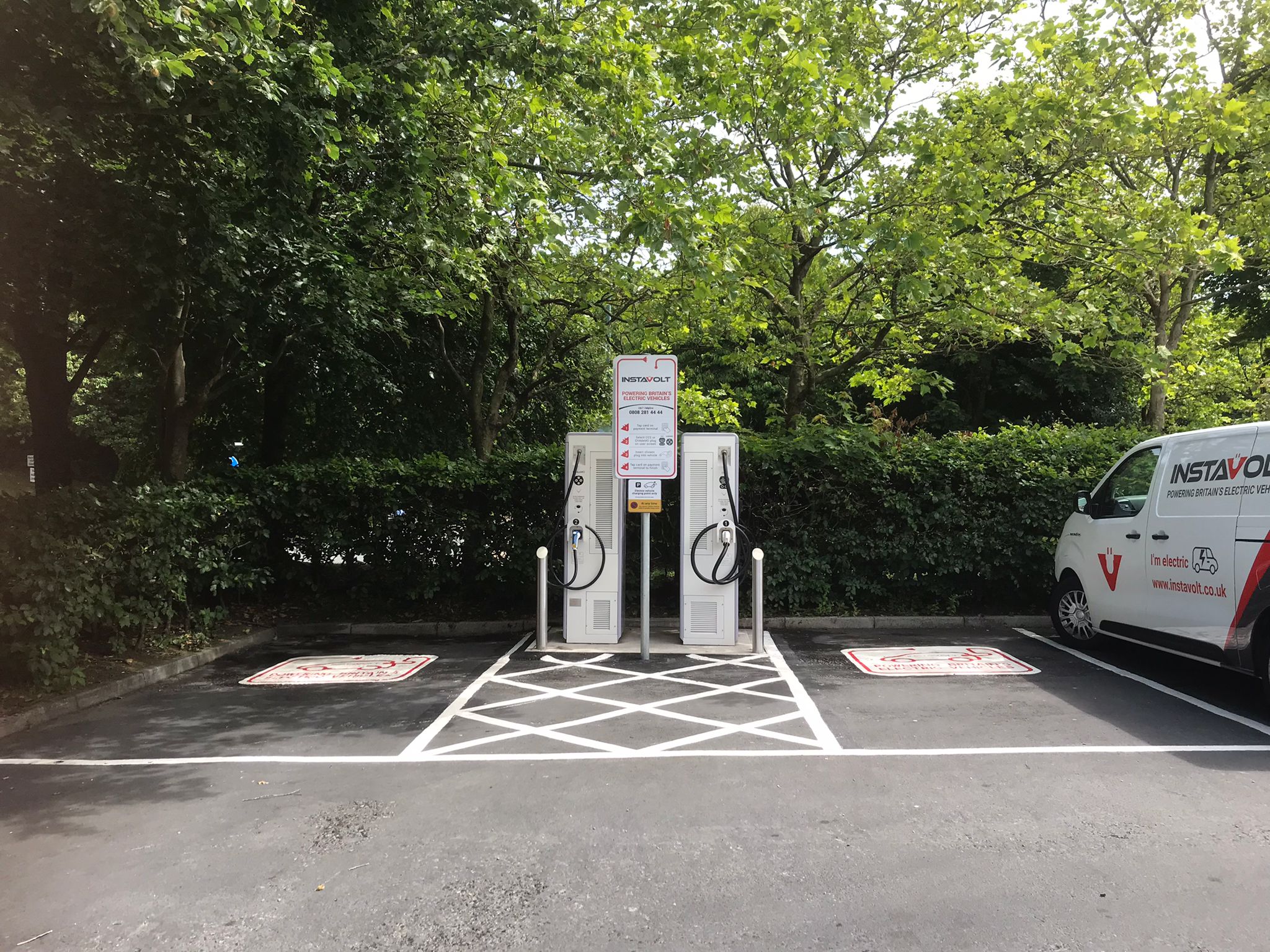 Two new electric vehicle charging points installed at Skelmersdale shopping centre