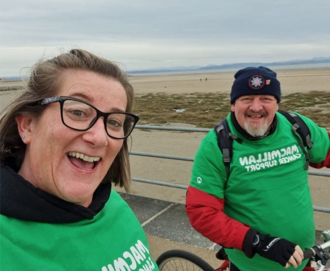 Morecambe's ‘Dangerous' Debbie gets her 'skates on' to raise funds for cancer charity