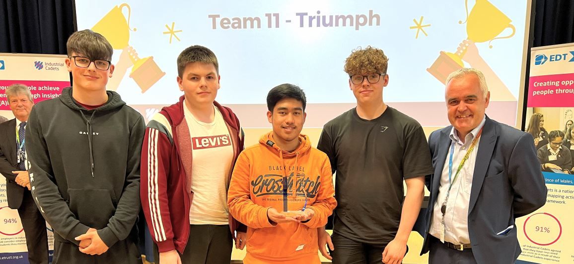 First Industrial Cadets graduate from Coleg Cambria