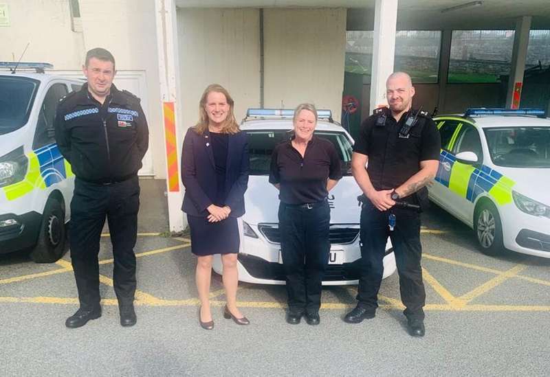 Six-figure sum to tackle Holyhead crime welcomed by Virginia Crosbie MP