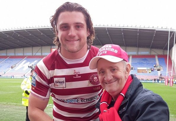 74-year-old Wigan Warriors fan surprised with unforgettable experience