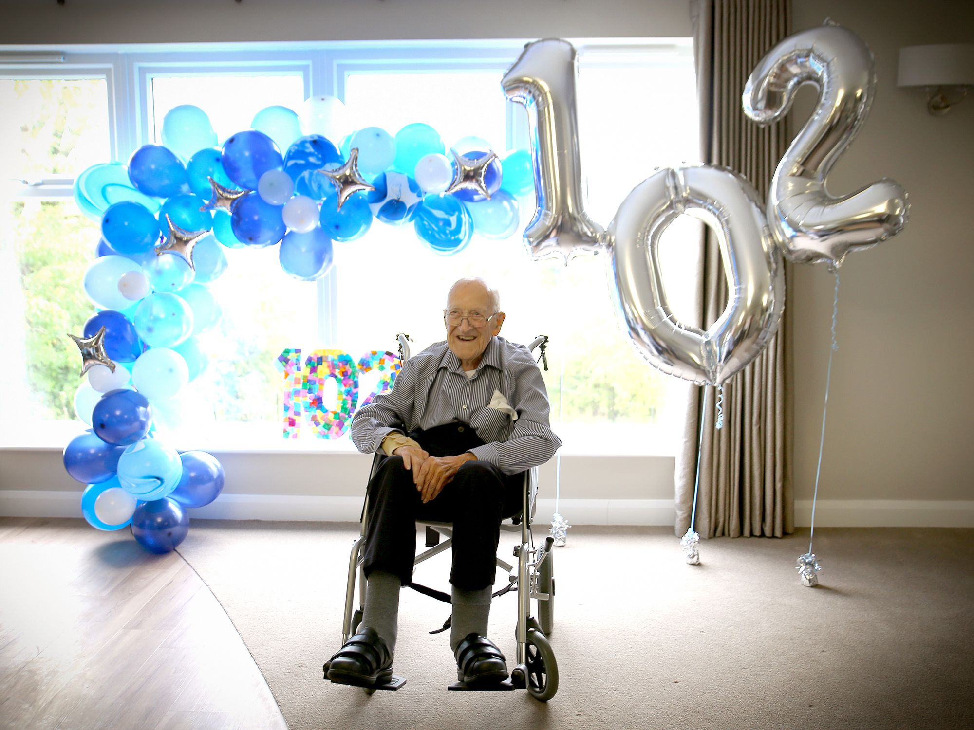 What's the secret to living to 102? A good party!
