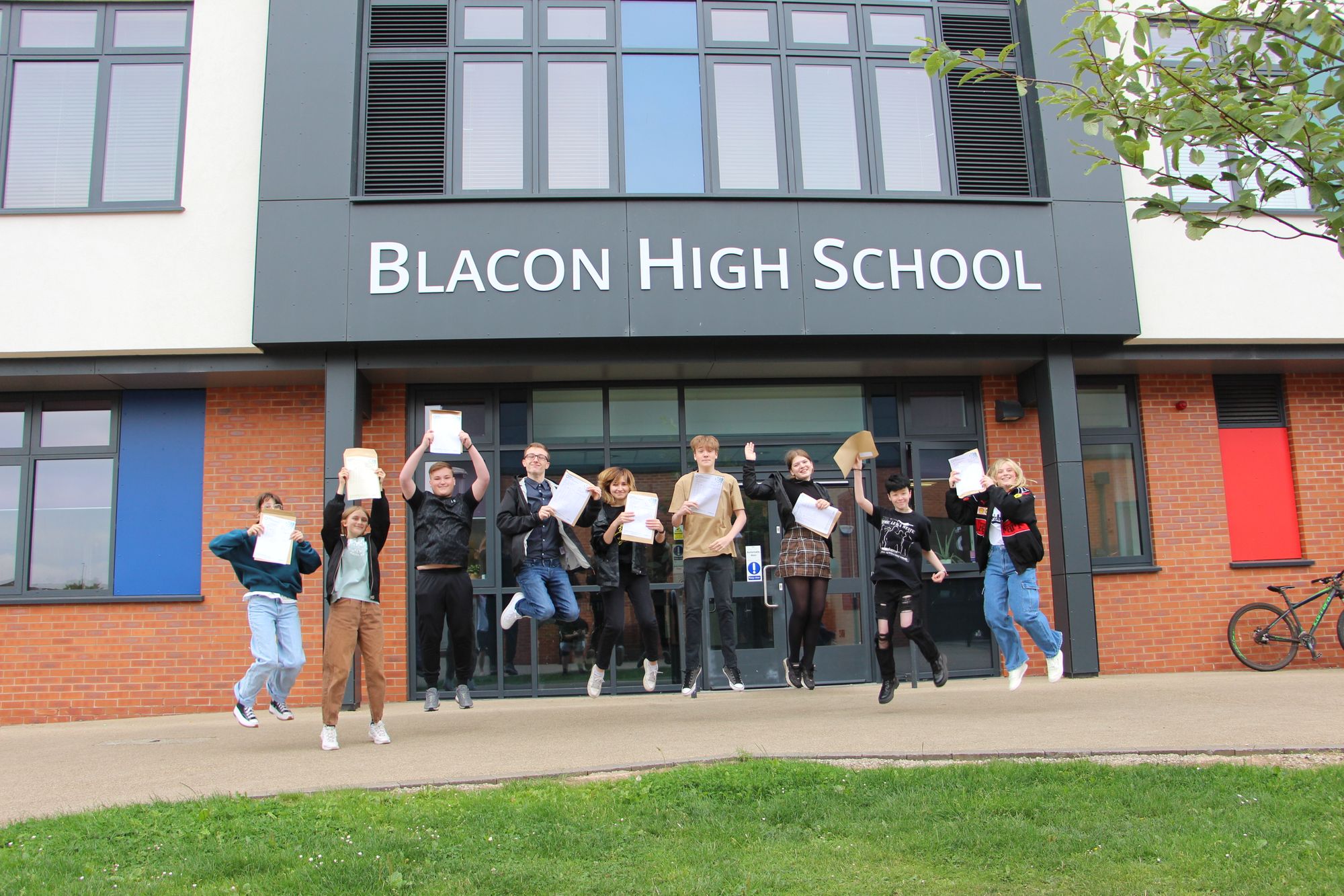 Pride and joy for Blacon High School GCSE students
