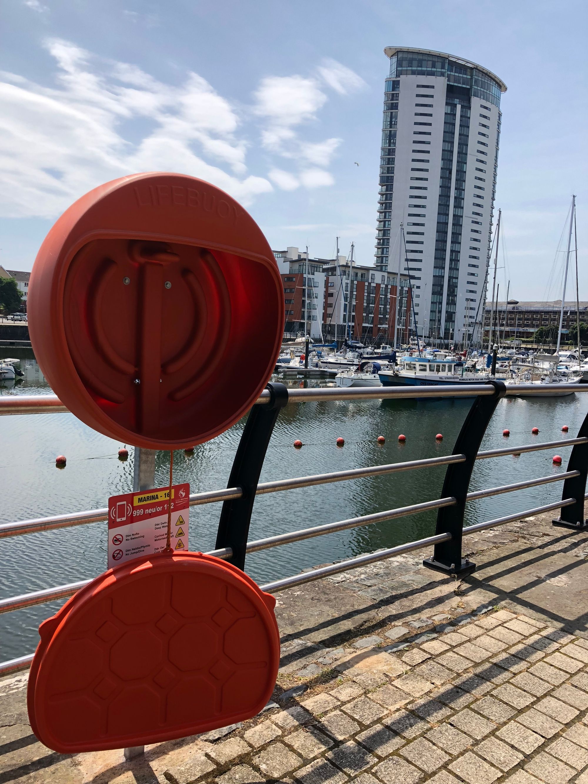 Swansea waterside vandals persistently putting lives at risk by stealing rescue aids