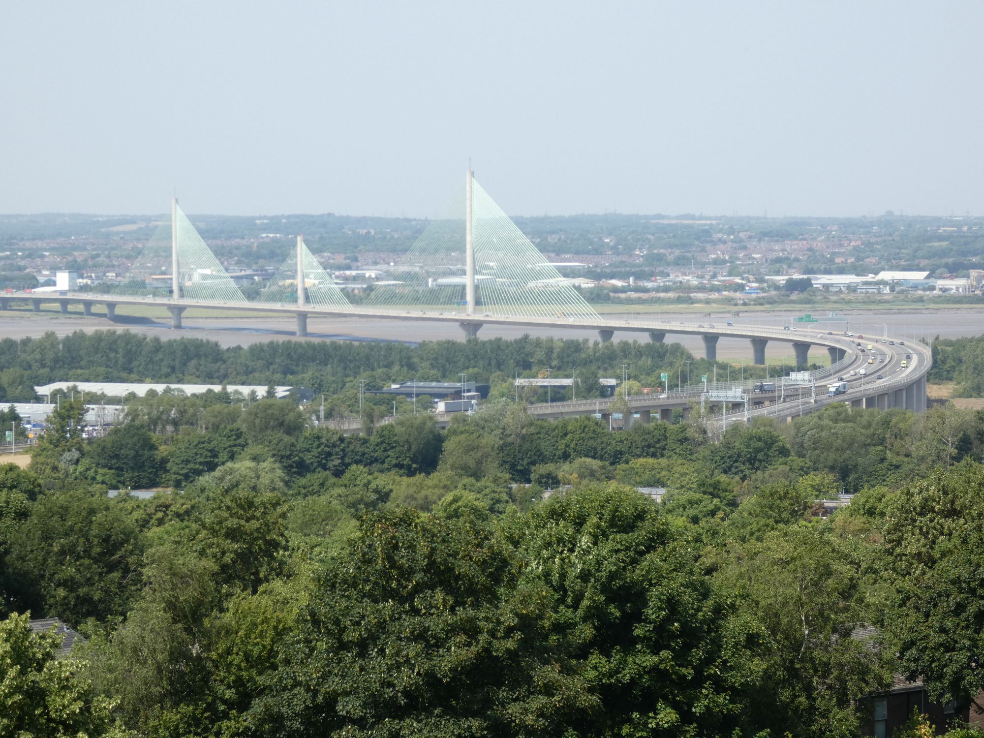 Three injured in Mersey Gateway slip road crash