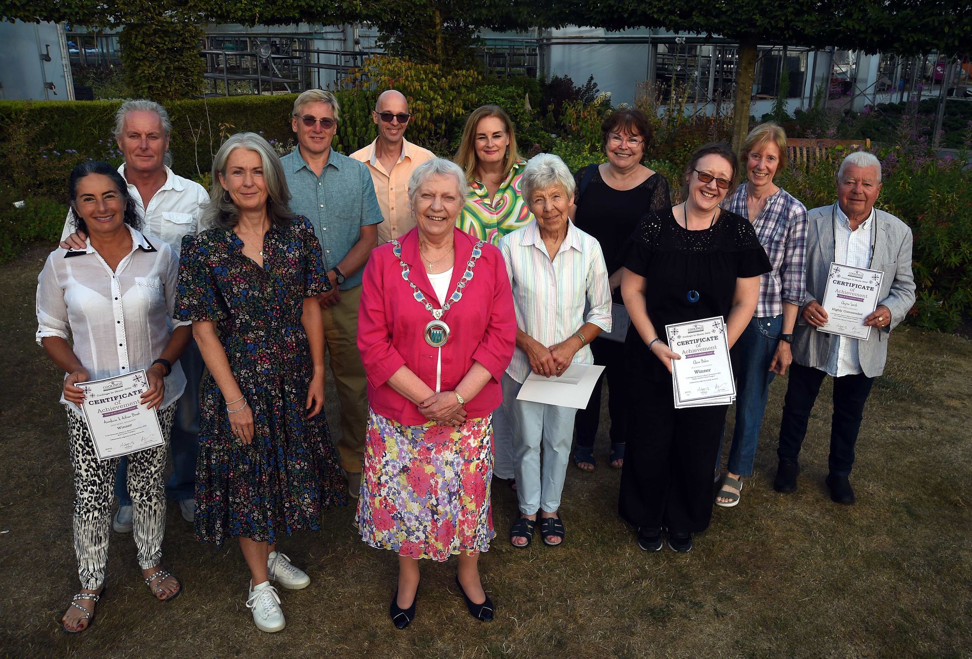 Greenfingered gardeners recognised in Sevenoaks