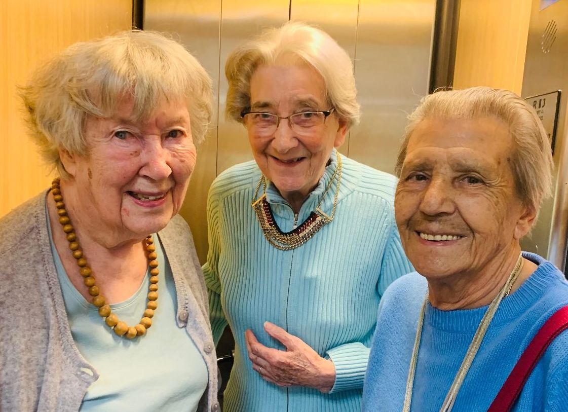 Forming friendships at Tunbridge Wells care home