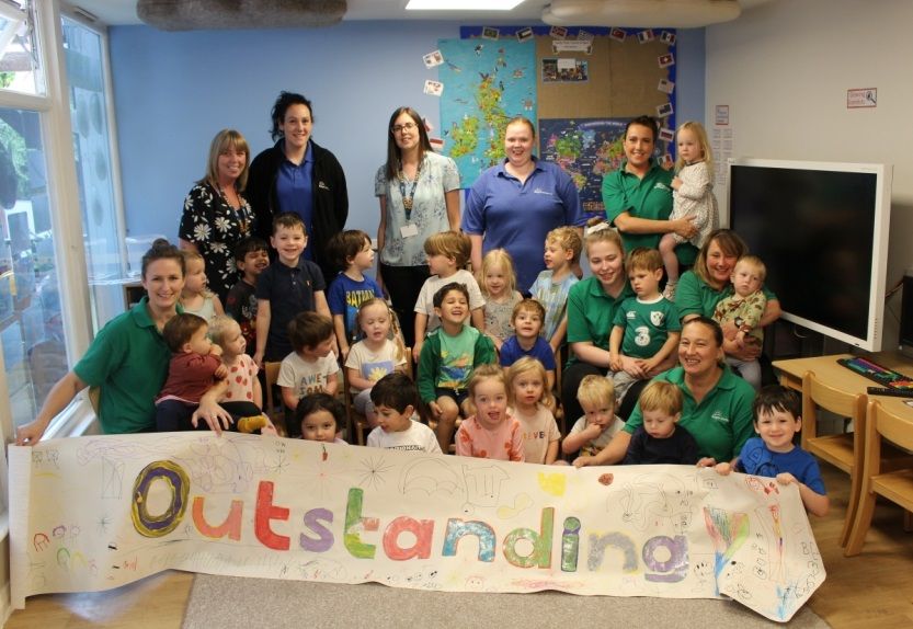 Frimley Green nursery in Camberley rated outstanding by Ofsted