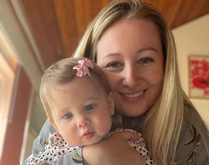 Cambridge mother shares infertility story on daughter's first birthday