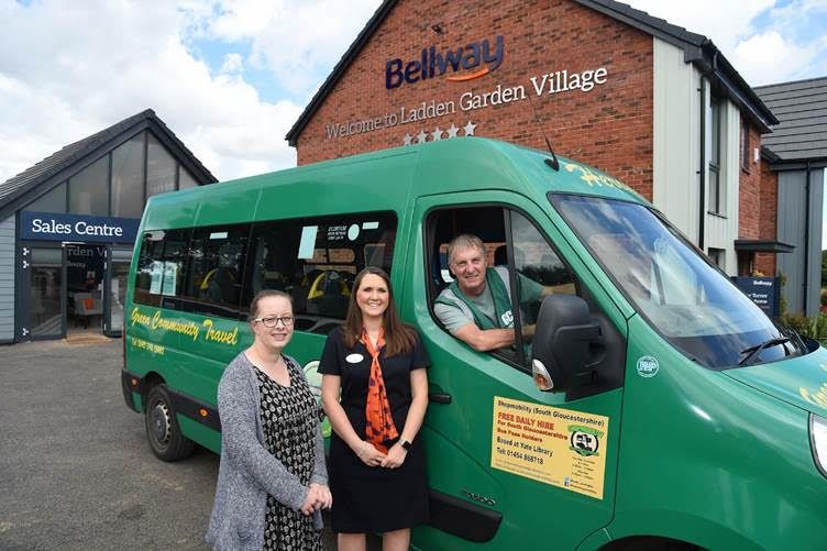 Bellway backs community transport group in Yate