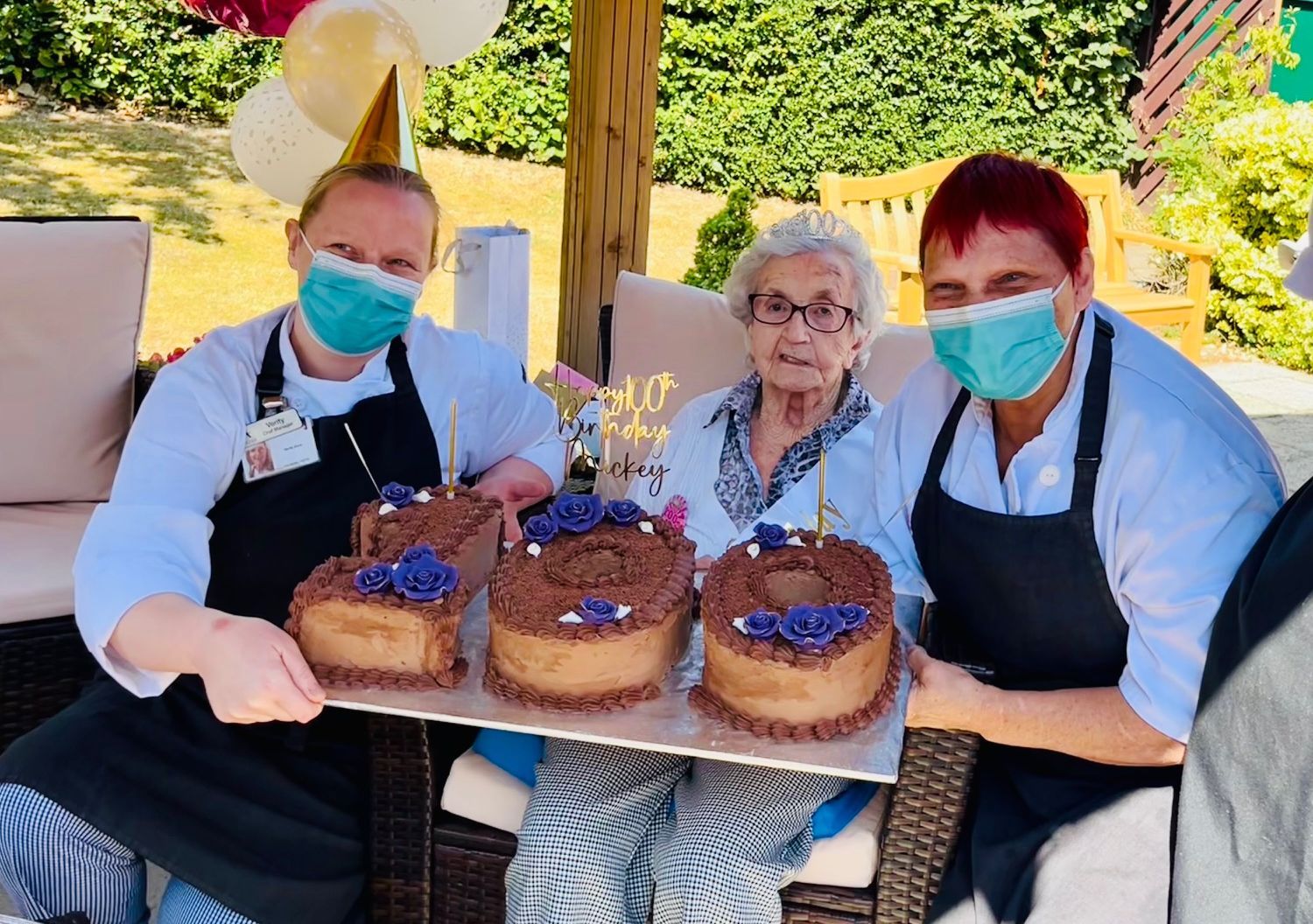 Southampton care home resident celebrates 100th birthday