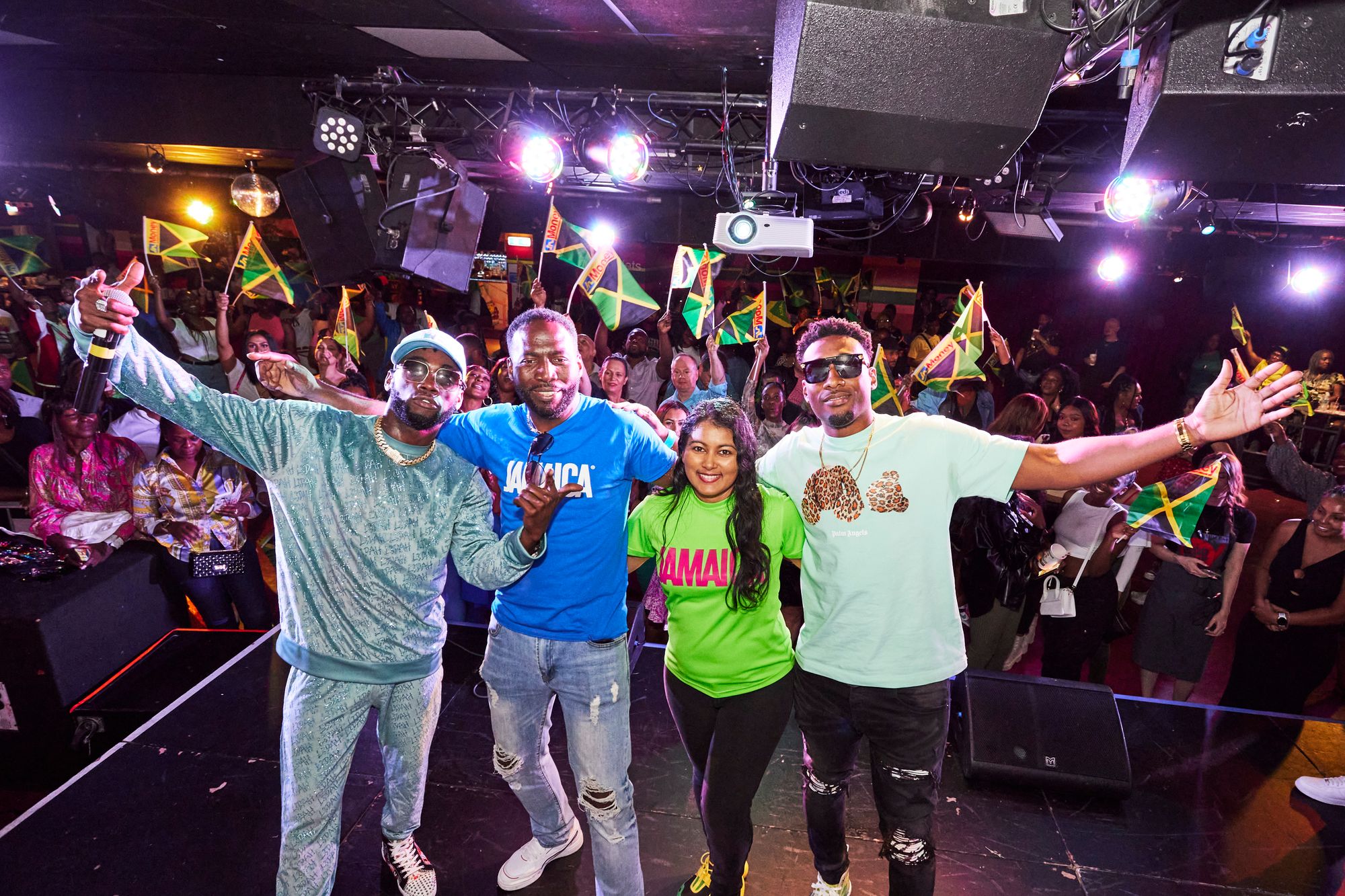 Stylo G and Docktor lit up Jamaica House for Birmingham Commonwealth Games