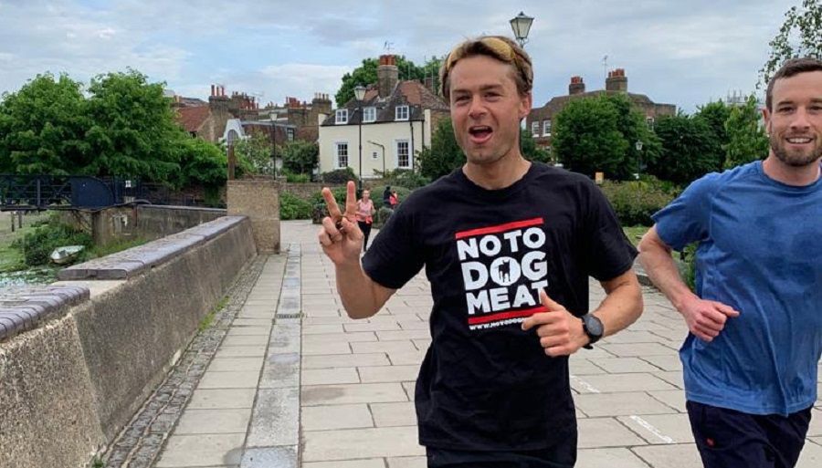 Wandsworth man shows dogged determination for animal rights charity