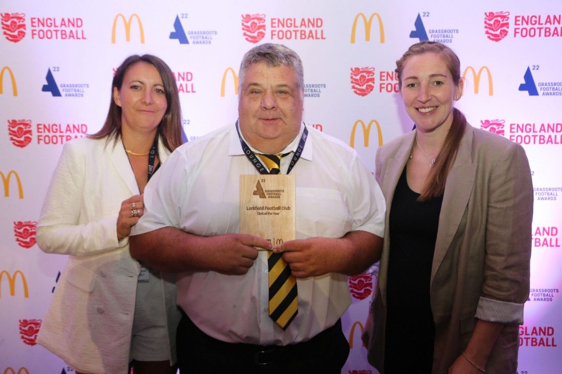 Larkfield FC named FA’S Grassroots Club of the Year
