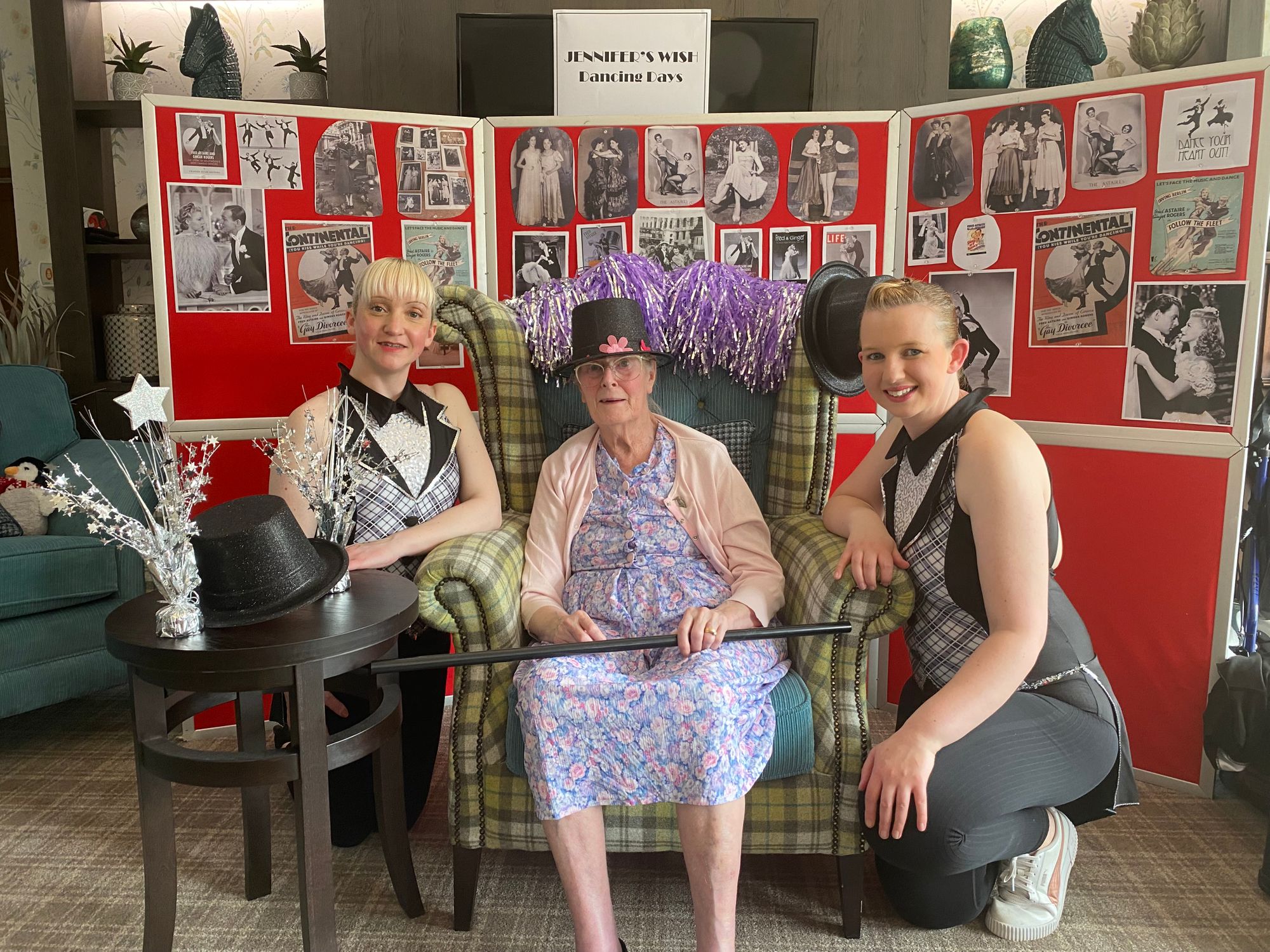 Quorn care home surprises resident with special dance performance