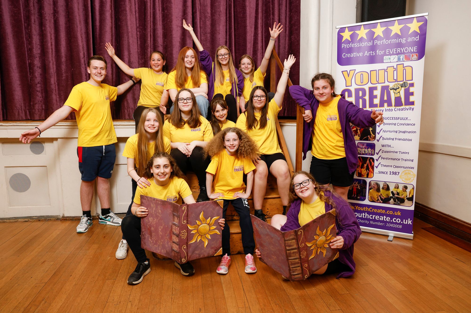 Housebuilder donates to Sawbridgeworth-based theatre group