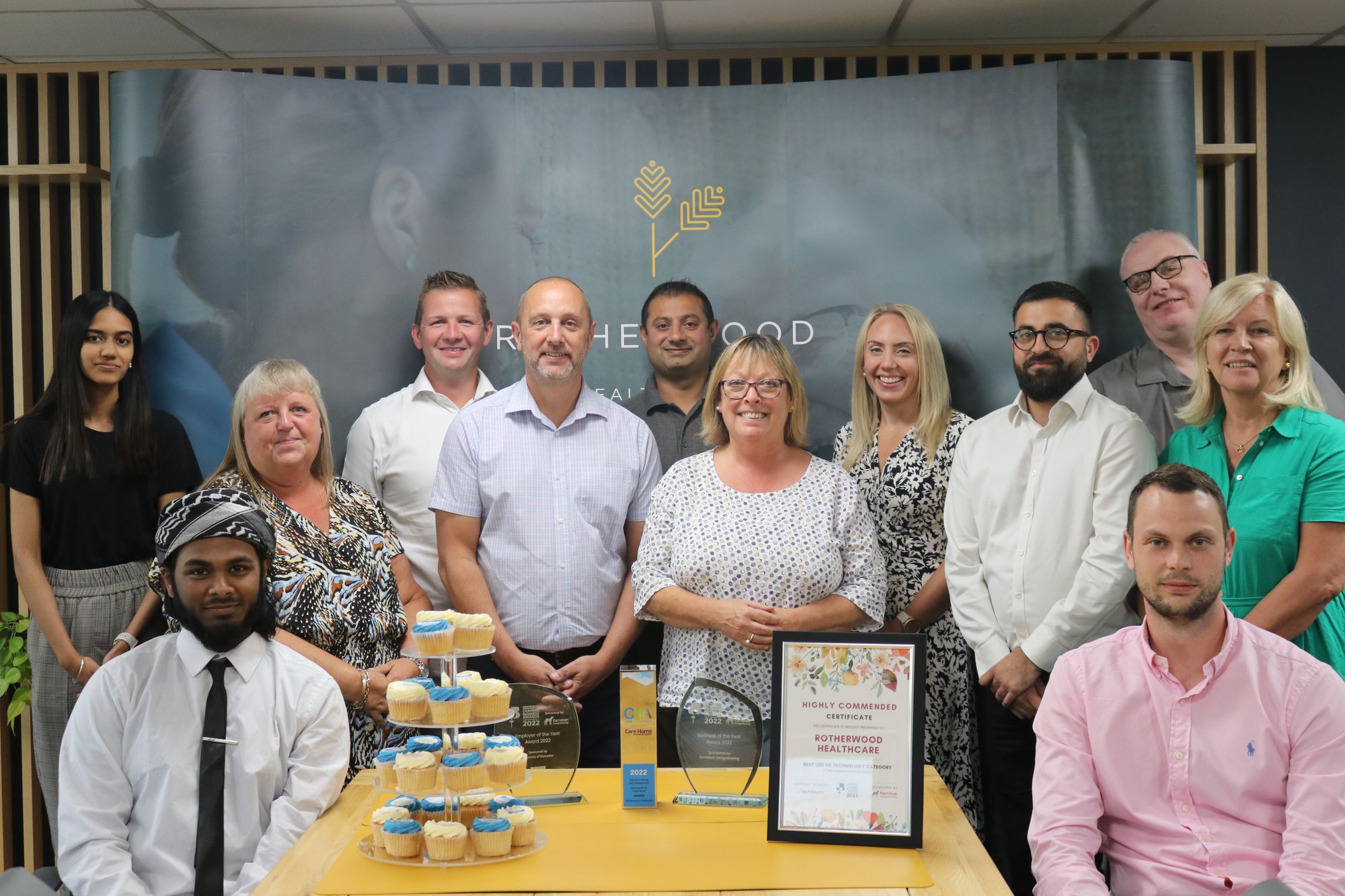 Midlands care home provider celebrates winning streak