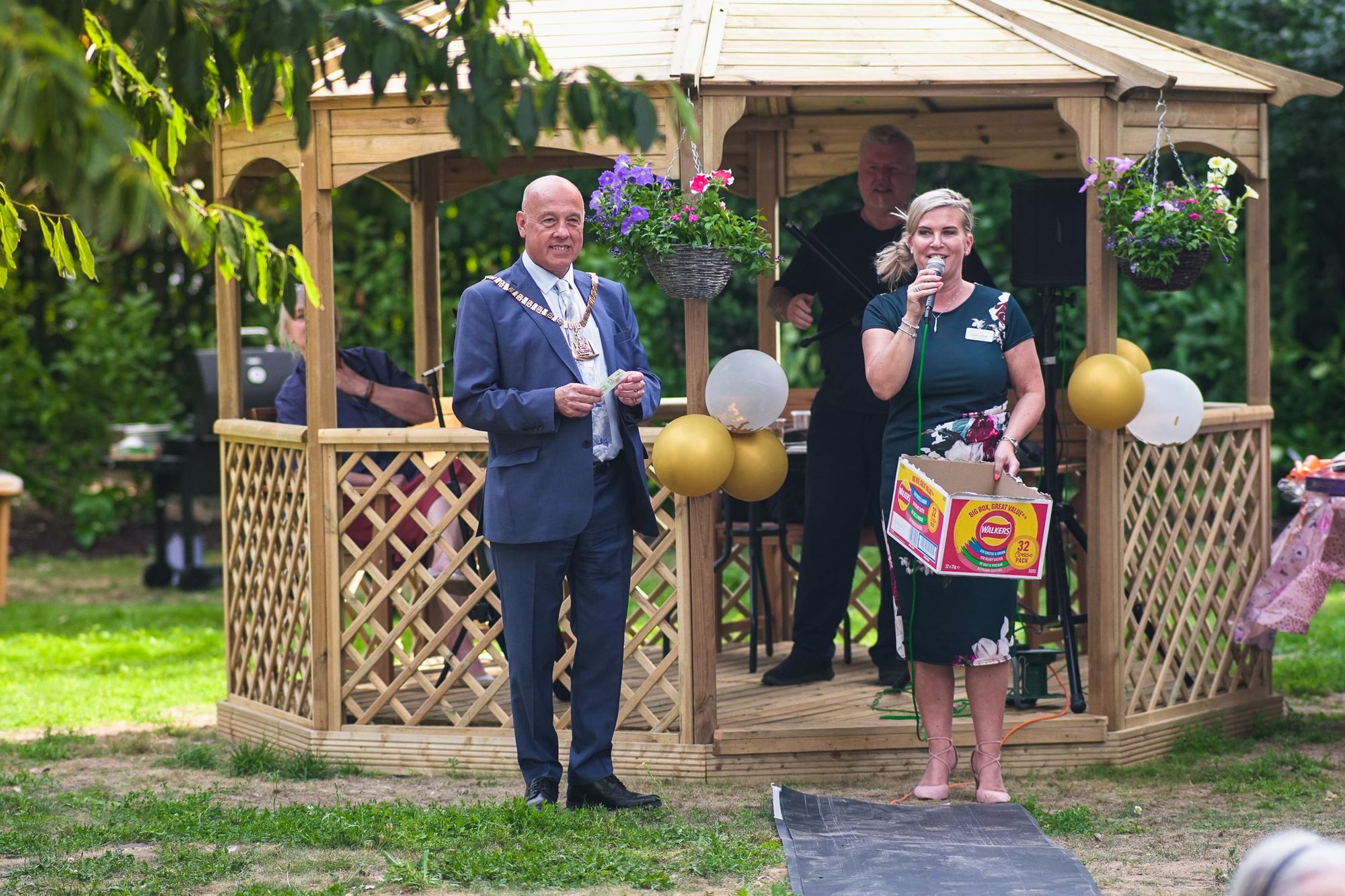 Sidcup care centre celebrates renovated gardens with a summer barbecue