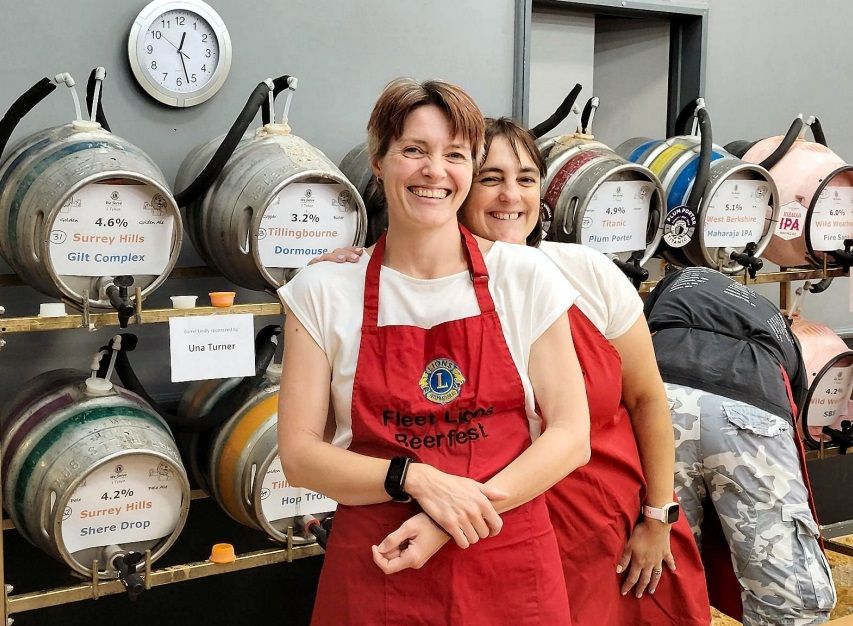 Fleet Lions' annual beerfest returns with a roar