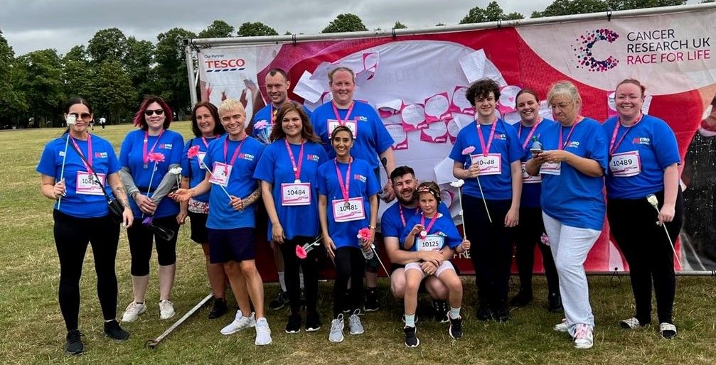 Leicester Metro Bank raises £3k for Cancer Research UK's Race for Life